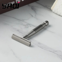 YAQI Remus Matte Painting Color 316 stainless Steel AC Blade Single-edged Mens Shaving Safety Razor