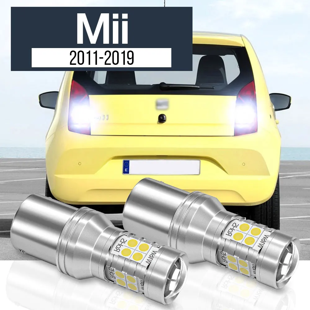 

2pcs LED Backup Light Reverse Lamp Blub Canbus Accessories For Seat Mii 2011-2019 2012 2013 2014 2015 2016 2017 2018