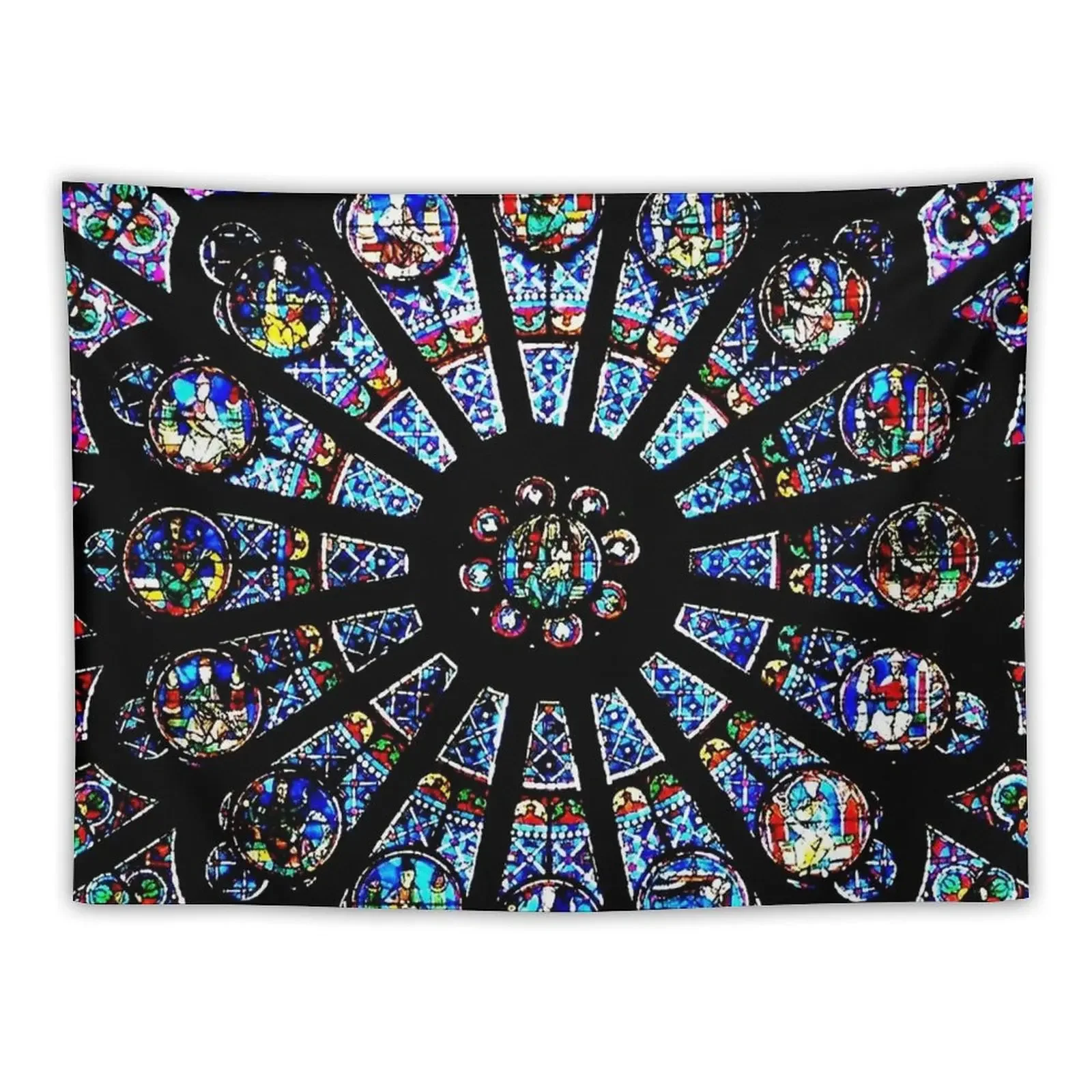 Cathedral Stained Glass Tapestry Wall Decor Home Decorations Aesthetic Decoration For Bedroom Tapestry