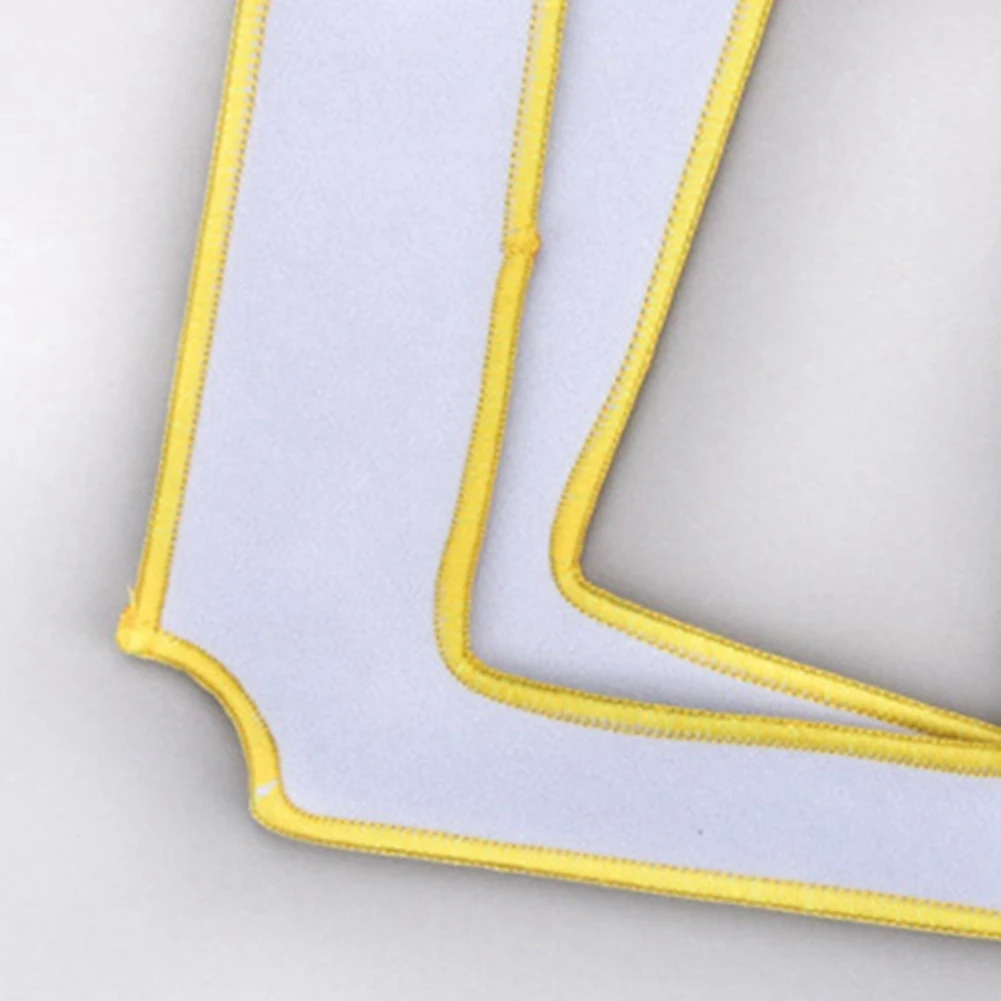 ABBR 4 ชิ้น Mops สําหรับหุ่นยนต์ทําความสะอาดหน้าต่างสําหรับ Win660/RL880/RL1188 ทําความสะอาดกระจก, 4 ชิ้นสีเหลือง Mops