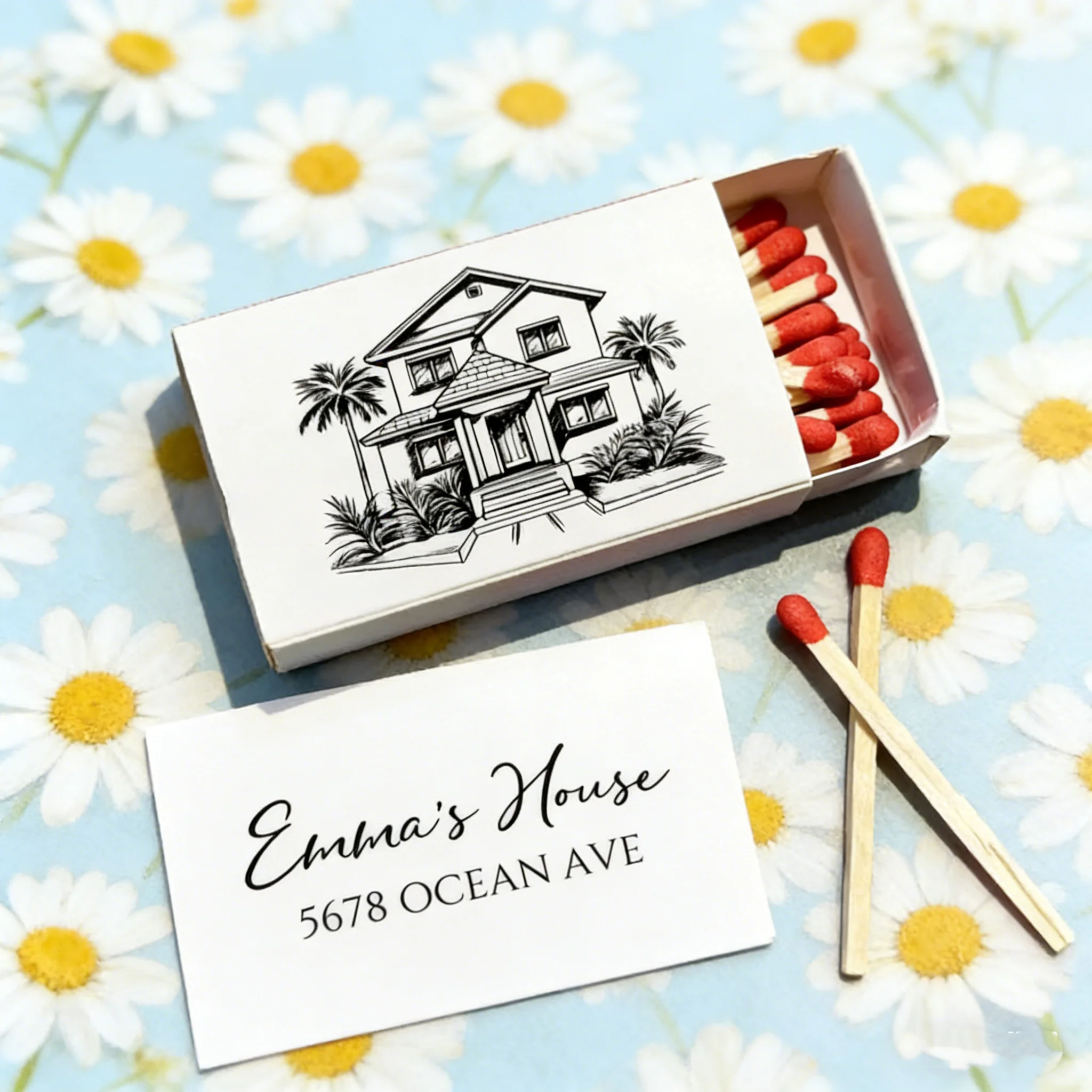 

Персонализированные спички для новоселья, уникальные спичечные коробки «Дом, милый дом» для новых собственников, необычные сувениры и подарки для вечеринок