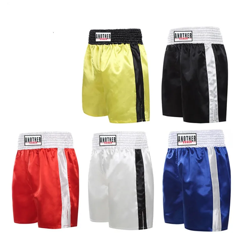 Summer New Boxers Long Multi-color Option Fighting Pants Men\'s And Women\'s Ring Shorts Sanda Trunks Boxing Cloth