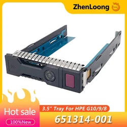 Nieuwe 651314-001 Voor Hpe DL388 DL380 DL360 Gen10 Gen9 Gen8 3.5 ''Sas Sata Harde Schijf Caddy hdd Tray 651320-001