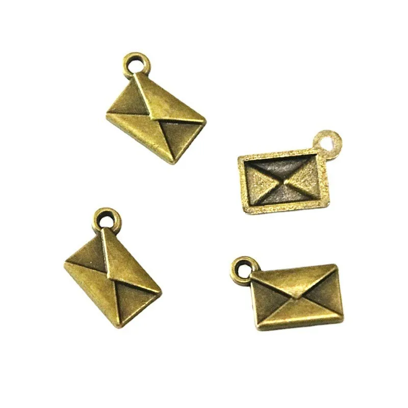 

60 шт. 16*11,5 мм Античное бронзовое покрытие ретро буквы Подвески DIY ювелирные аксессуары