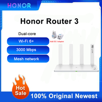 Original Honor Router 3 Wifi 6+ 3000Mbps 2.4 GHz & 5 GHz Dual-core 128 MB Wireless wifi extender Smart Home Router Easy setup