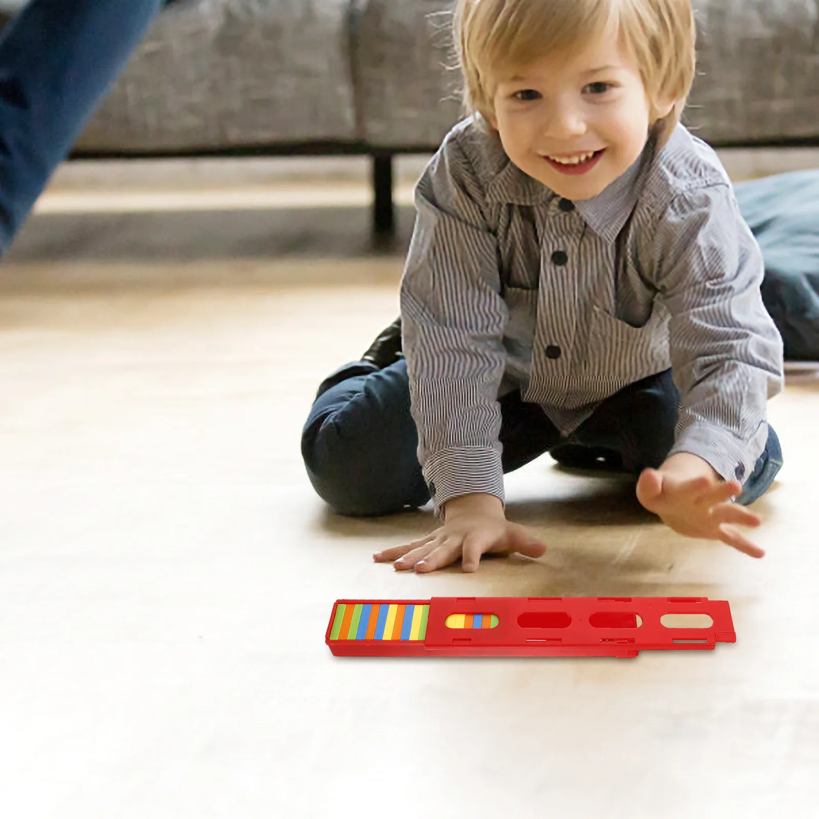 Soporte de juego de tren de dominó, dominó mexicano, pequeño plástico transparente, juegos para niños, juguetes, accesorios de juego para niños