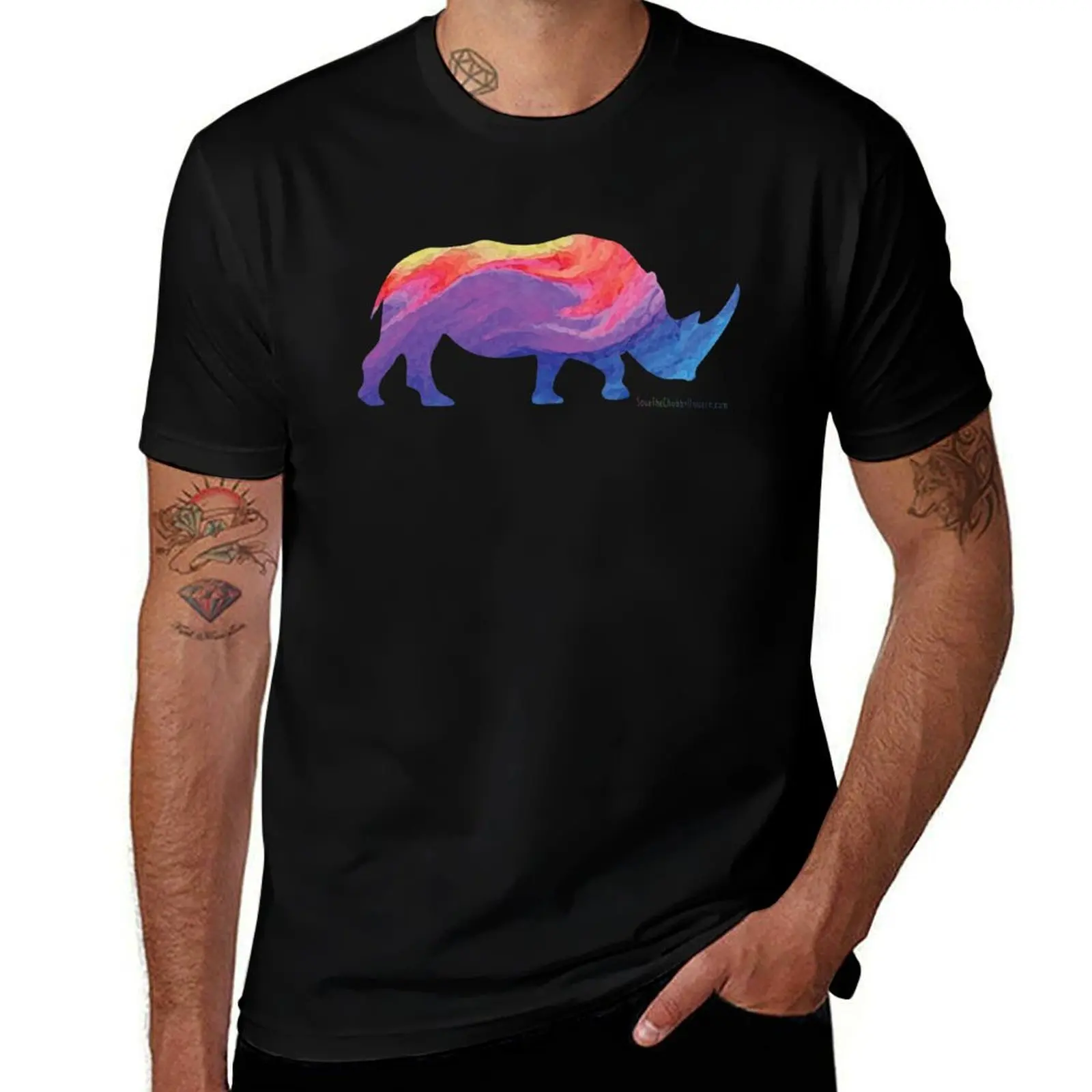 

Save The Chubby Unicorn Rainbow T-Shirt UV Protection Outdoor Tee Shirt