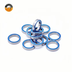 6702RS Bearing ABEC-7 (10PCS) 15x21x4 mm Thin Section 6702-2RS Ball Bearings 61702 RS 6702 2RS With Blue Sealed