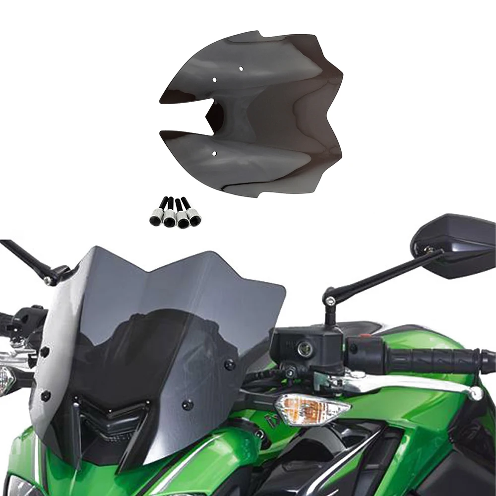 

Защита ветрового стекла мотоцикла, передняя защита ветрового стекла для Kawasaki Z 900 2017 2018 2019