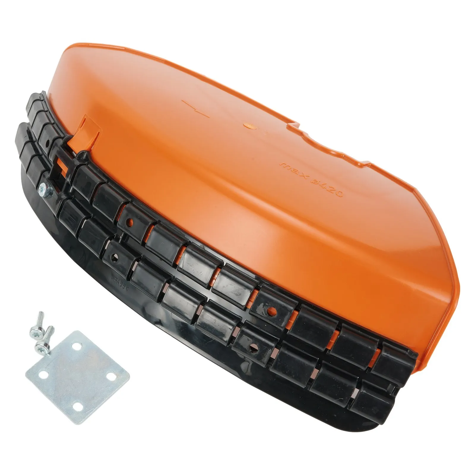 

Power Equipment Trimmer Guard Garden Home Reliable Wear Resistant Orange Plastic 36 X 15 X 10.5cm Easy To Install