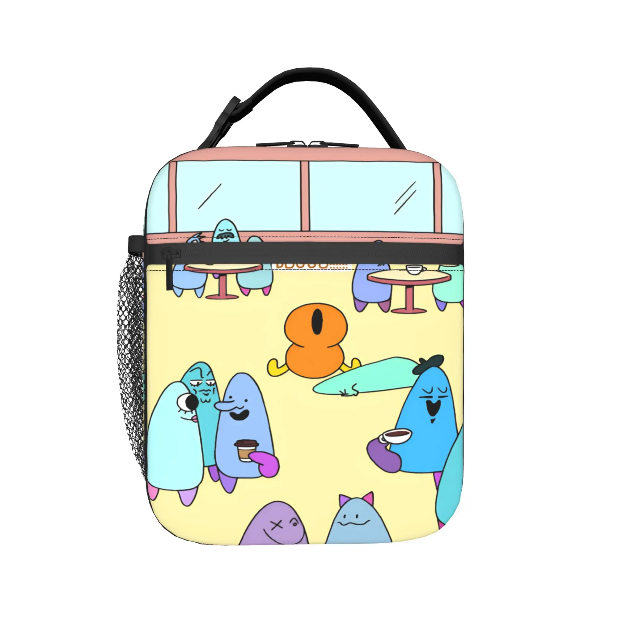 The Land of Boggs  Thermal Insulated Lunch Bag for Travel  Portable Bento Box Men Women Thermal Cooler Lunch Box