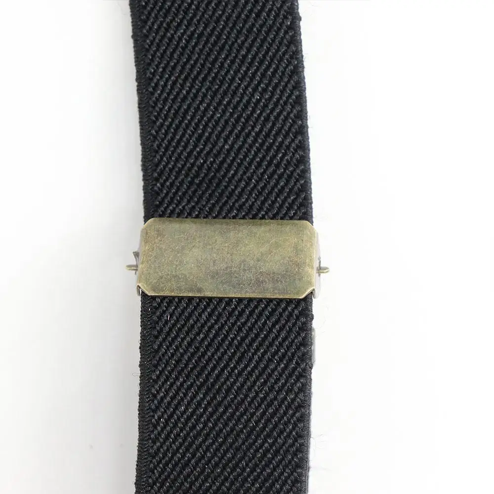 الأداء بلون للرجال 3 السنانير حزام كليب معلقة السراويل كليب الحمالات مقاطع قابل للتعديل الأقواس التعادل الحمالات #3