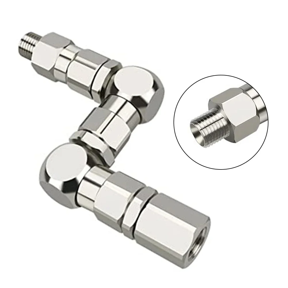 For Painting Hard Surfaces 10x2x10cm 360 Rotation Swivel 360 Degree Swivel Joint For Sprayers Effortless Installation