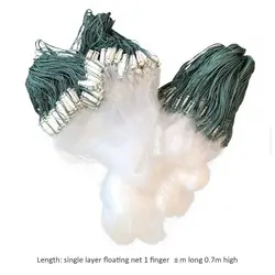 8/15/20/25M Nylon Hand Cast Fish Network Fishing Net Fish Mesh Trap Monofilament Netting Tackle Tool Accessories