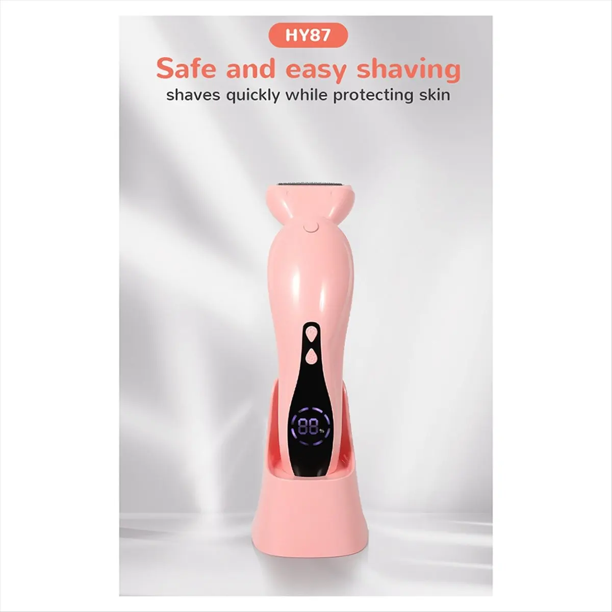 Nices Electric Lady Epilator Hair Trimmer, Body Hair Trimmer for Armpit Bikini Arms, Legs, Face Beard Portable and Painless