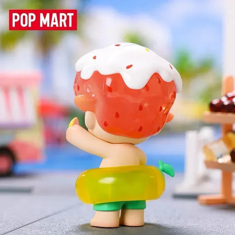 POP MART Dimoo Mango Grapefruit Limited Aufzug Serie Blind Box Erraten Tasche Original Spielzeug Puppe Nette Anime Figur Ornamente Geschenk