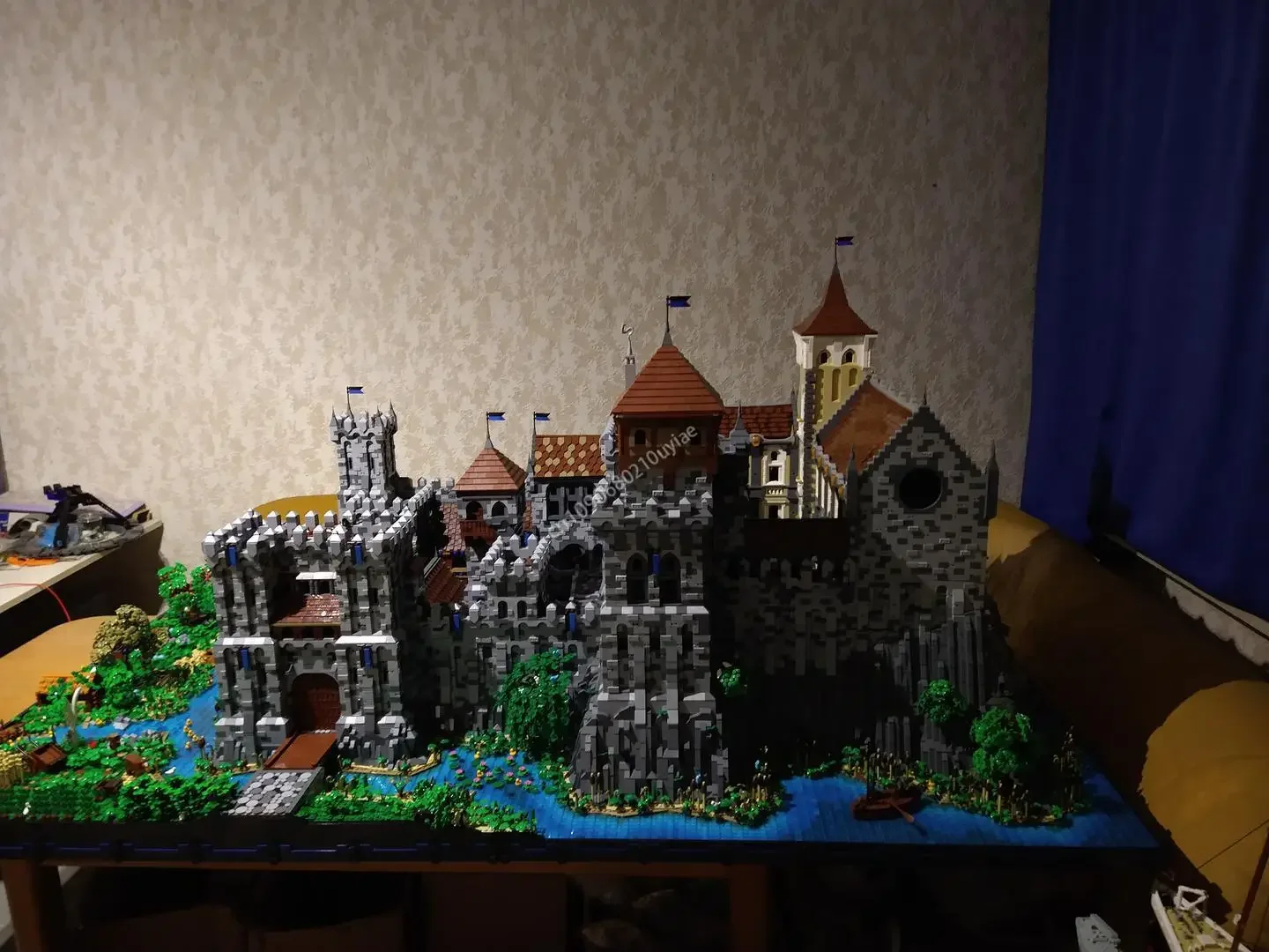 112744pcs Moc Complete Medieval Castle Model Moc Building Bricks Castle Modular DIY Sets Assembly Blocks   presents