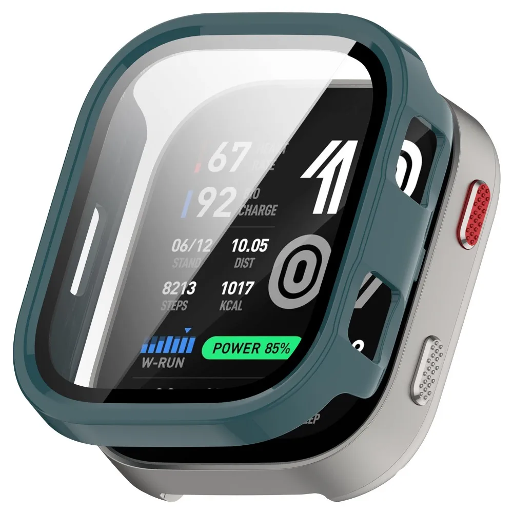 Glas + Hülle für Amazfit BIP Max Displayschutzfolie, kratzfeste Folie, Stoßschutz, PC-Abdeckung für Amazfit Bip 6/Max Zubehör – Detail 11