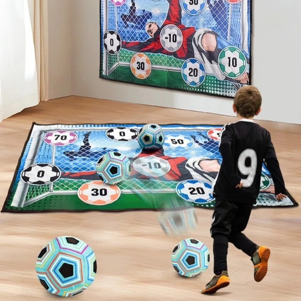 

Новый складной игровой набор для футбола: многопользовательская соревновательная спортивная игра, футбольный тренировочный коврик