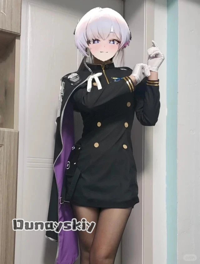 

Dunayskiy*Godess Liliweiss Anime Game Female Cosplay Outfit Full Set Hallowen Play Role Clothes Clothing HERO Cos Sexy Uniform