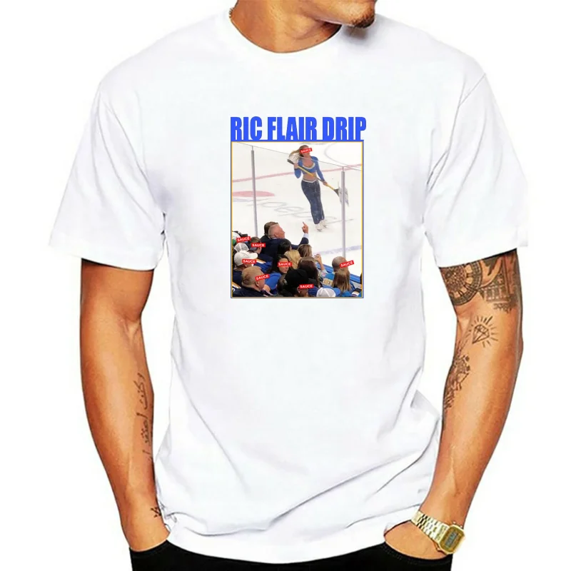 Ric Flair Drip Shirt Brett Hull Men'S T Shirt Size S - 3Xl Pure Cotton  Tee Shirt