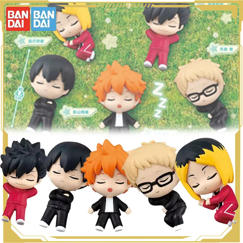 

Bandai Original Gashapon Volleyball Juvenile Sleep Team Kozume Kenma Action Figure Toys for Boys Girls Kids Gift Ornaments