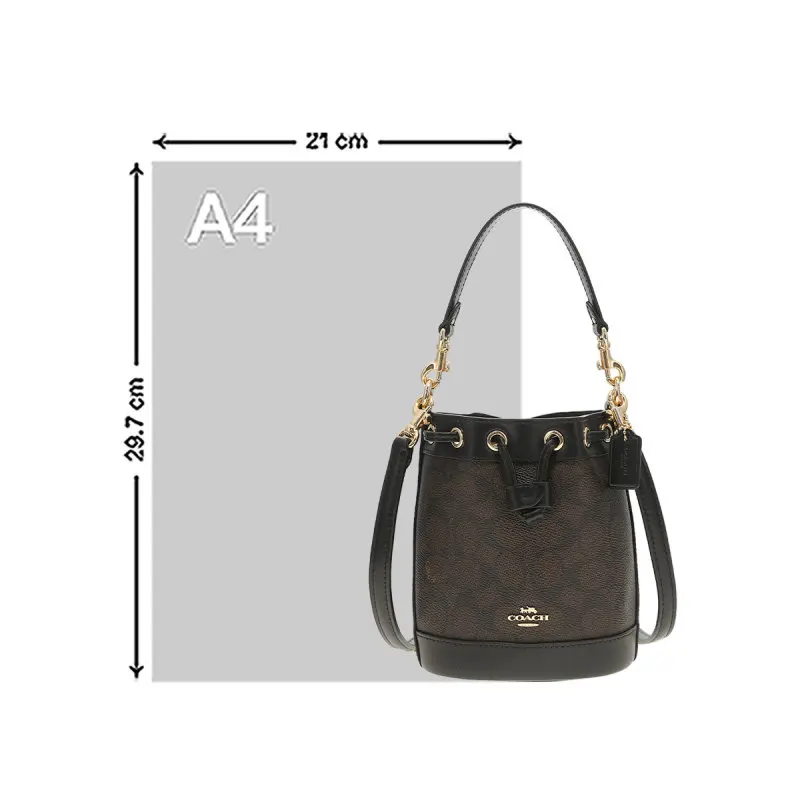 حقيبة يد كروس بكتف واحد من كوتش للنساء