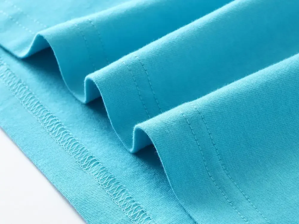 100% reine Baumwolle, hochwertige Marken-T-Shirts für Paare, Rundhals, Kurzarm, Herren-Sommermode, Bienen-Stickerei, lässiges Sport-Oberteil – Detail 29