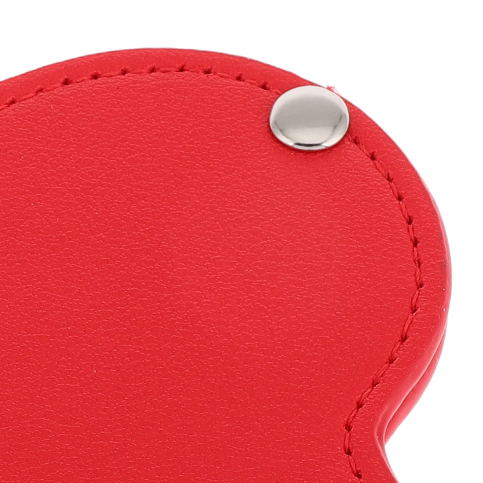 Niedlicher Mini-Taschenspiegel in Herzform, tragbar, PU-Abdeckung für Frauen, Reisen, Camping, täglicher Gebrauch, kompakt