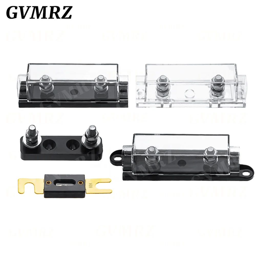 1Set ANL Fuse 60 80 100 120 275 300 400 450A 500 AMP ANS Fuse Holder Bolt-on Fuse Automotive Fuse Holders Fusible Link With Fuse