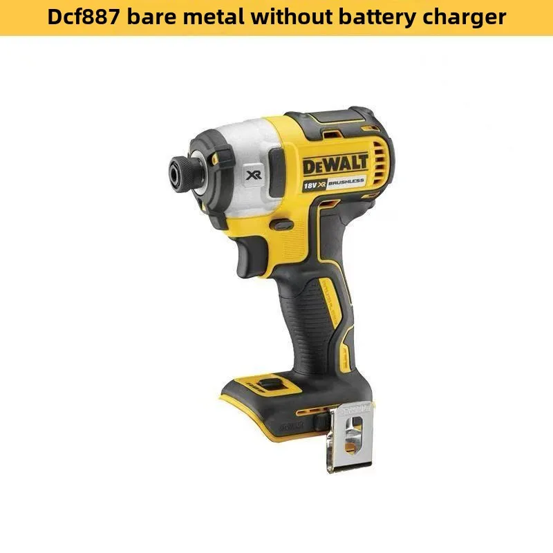 Dewalt DCD887 Electric Impact Driver Drill 3250RPM Speed Brushless motor Power Tools  Electric Screwdriver For 20V Battery