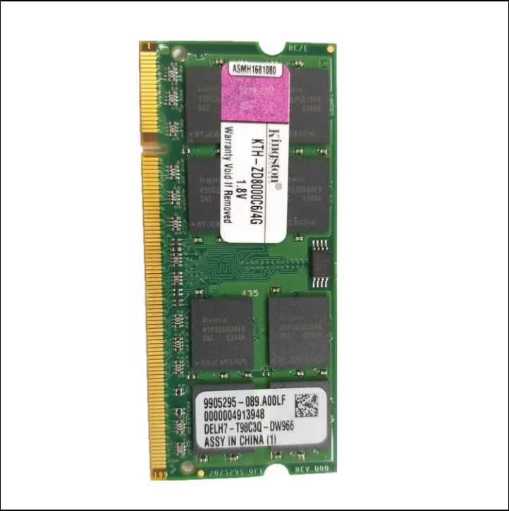 Laptop memory module DDR2 4G 533 667 800 capacity memory data storage with free choice of brand