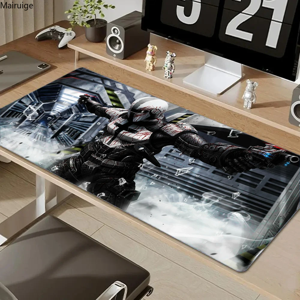 Future Warriors Gaming Mouse Pad Gamer Large anime Rubber Computer Mousepad Laptop Desk Mat Anti-wrinkle anti-slip