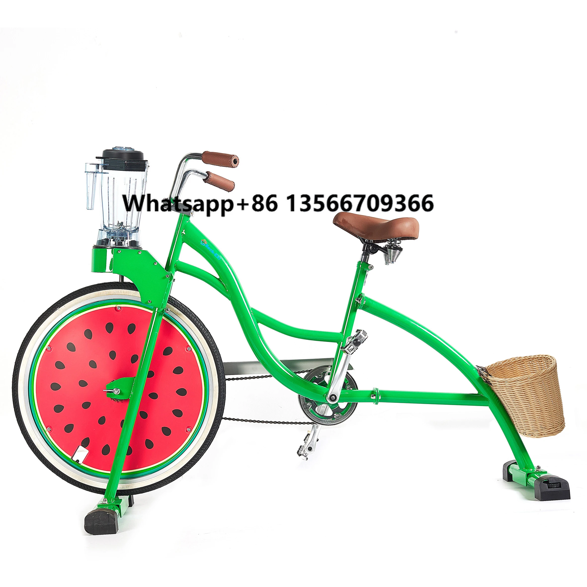 

EXI Blender Bike Mixer Customized Green Chopper Cruiser Bicycles Advertisement