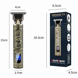 T9 Dragon and Phoenix Electric Barber Cut ، قص الشعر المنزلي ، دفع القطعة الأثرية الصلعاء ، نحت احترافي ، رأس حلاقة الزيت أفضل 8 بطاريات فانتوم 3 مبيعا - رقم 6