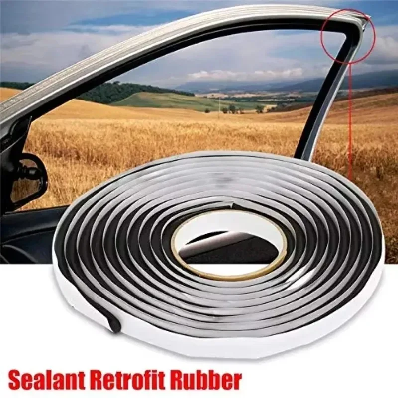 Headlight Sealant Seal Snake Car Headlamp Glue Butyl Rubber Glue Reseal Hid Headlamps Taillight Shield Glue Waterproof Tapes1Pcs