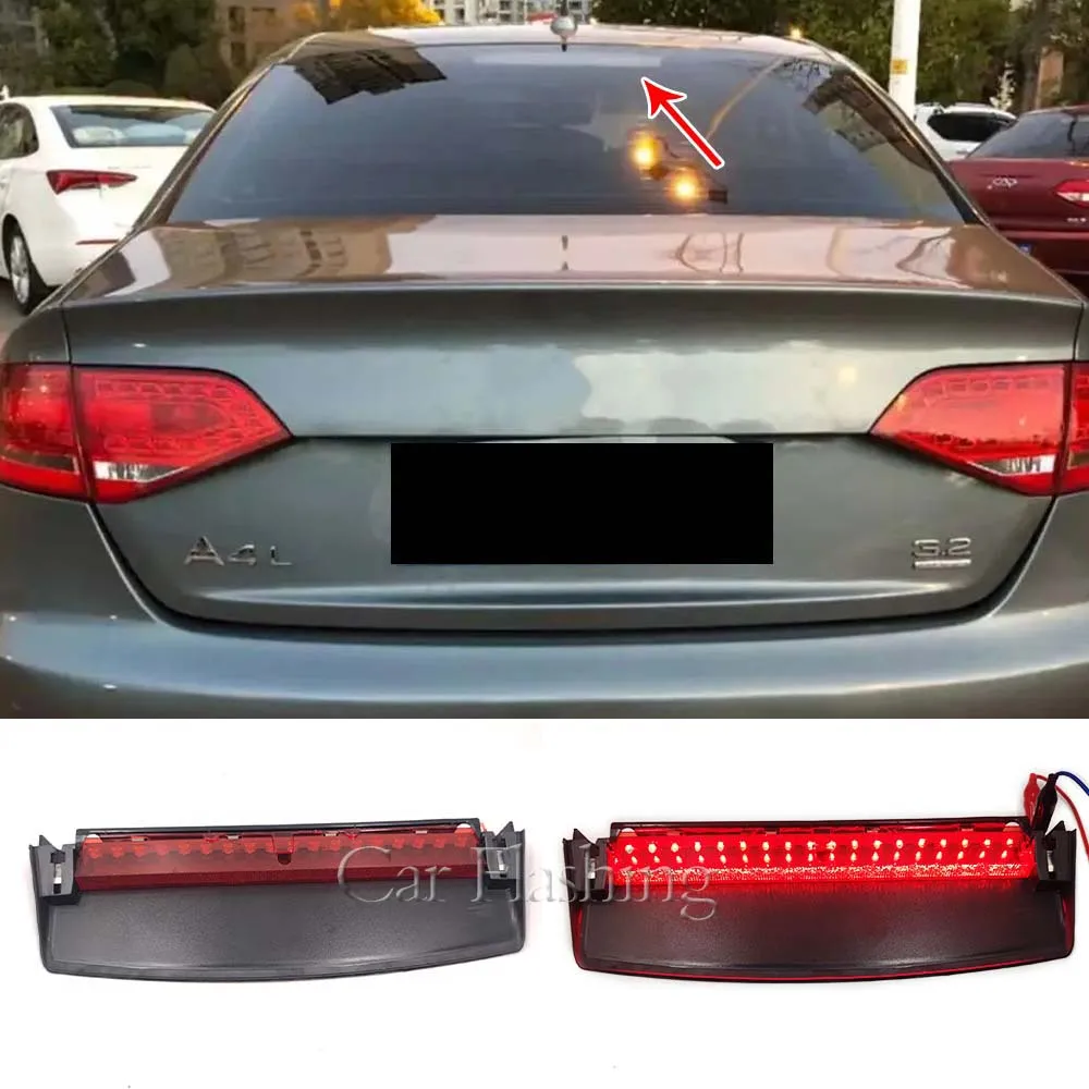 1Pcs Rear Brake Lamp Third Brake Light Eye Level Stop Lamp For Audi A4 A4L B8 2009 2010 2011 2012 2013 2014 2015 2016