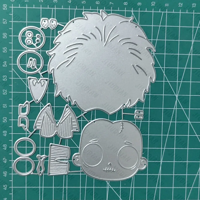 Exquisite Suit Doll Metal Cutting Dies For DIY Scrapbooking Photo Album Craft Decorat Paper Template Handcraft Gift Card