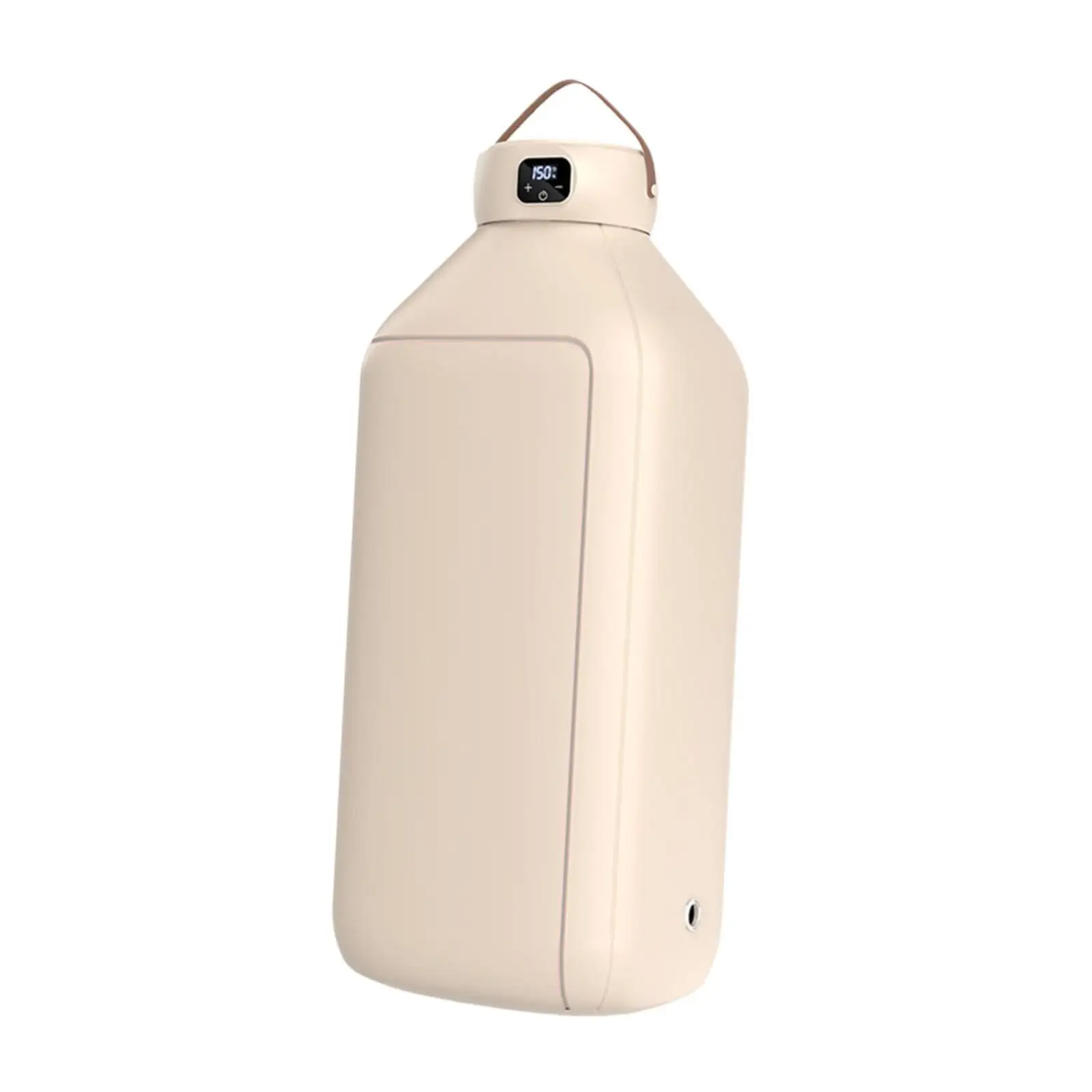 Portable Clothes Dryer Foldable Dryer Machine Quick Drying Digital Display Laundry Dryer for Travel RV Room Hotel Gifts Home