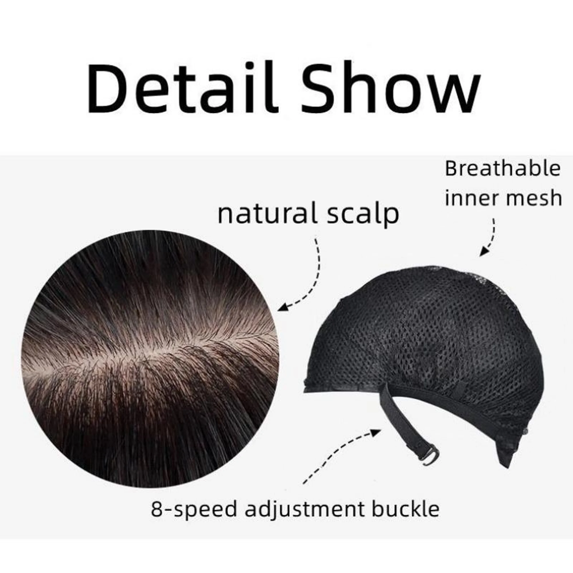 라이트 블론드 가발 28인치 가발 긴 직모 합성 가발 코스프레용 고온 섬유 달빛 흰색 - 5