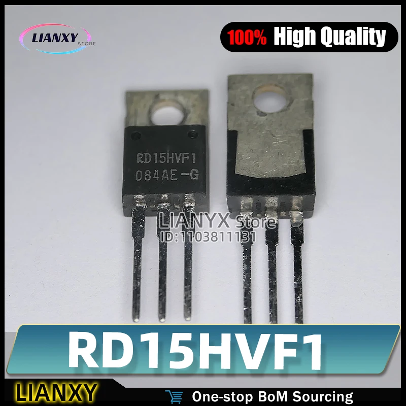 RD15HVF1 Original 15-18W 175/520 MHz RD15HVF1-101 RD15HVFI 2SC1972 C1972 MOSFET Power Transistor High Quality