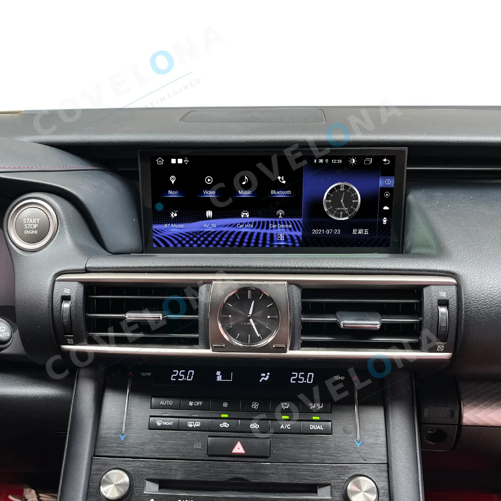 Android Car Radio For Lexus IS250 IS300 IS350 RC200t RC350 2013-2017 Wireless CarPlay Android Auto GPS Navigation Multimedia