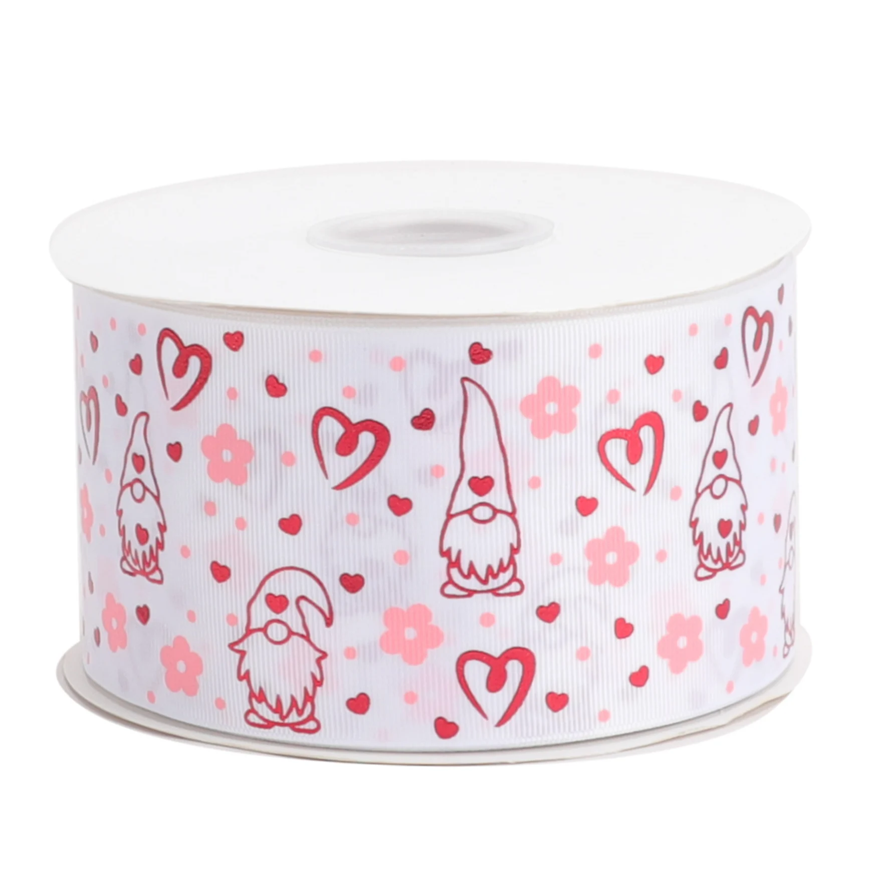 

HSDRIBBON 75mm 3inch Valentine's Day Series Cute Pattern on Grosgrain Ribbon Cinta Listones