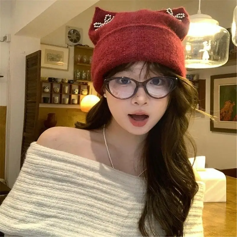 

L5YA Devil Pattern Hat Adjustable Headscarf Hat Elastic Headbands Hat Simple Street for Comfortable and Styles