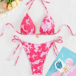 Sexy Floral Bikinis 2026 Swimsuits Women Swimwear Push Up Female Beach Swim Wear Bathing Suits Brazilian Bikini Set Pool Bather