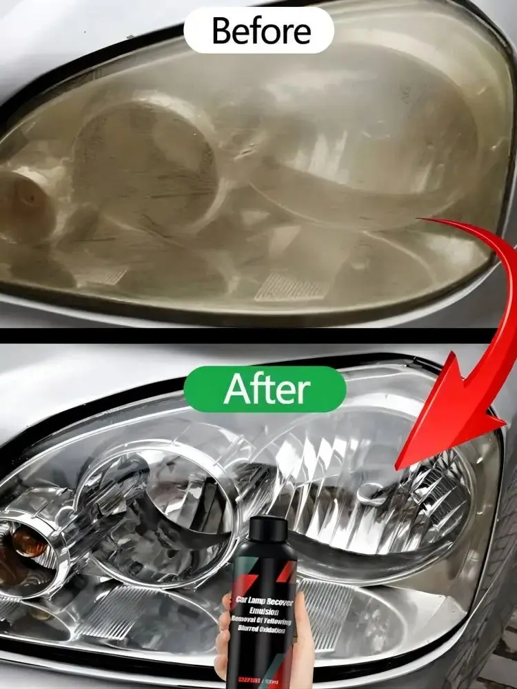 Car Headlight Restoration Polishing Kits Headlamp Repair Kits Car Light Polisher Cleaning Paste Cars Paint Refurbish Agent