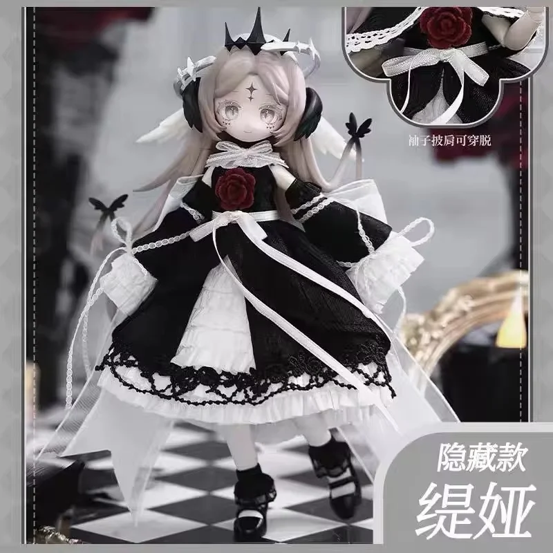 กล่องสุ่มของเล่นแอคชั่นฟิกเกอร์ Meki Creation Heart Series แบบ 12 ข้อต่อ ของตกแต่งโต๊ะทำงาน ของเล่นกล่องปริศนา ของขวัญเซอร์ไพรส์