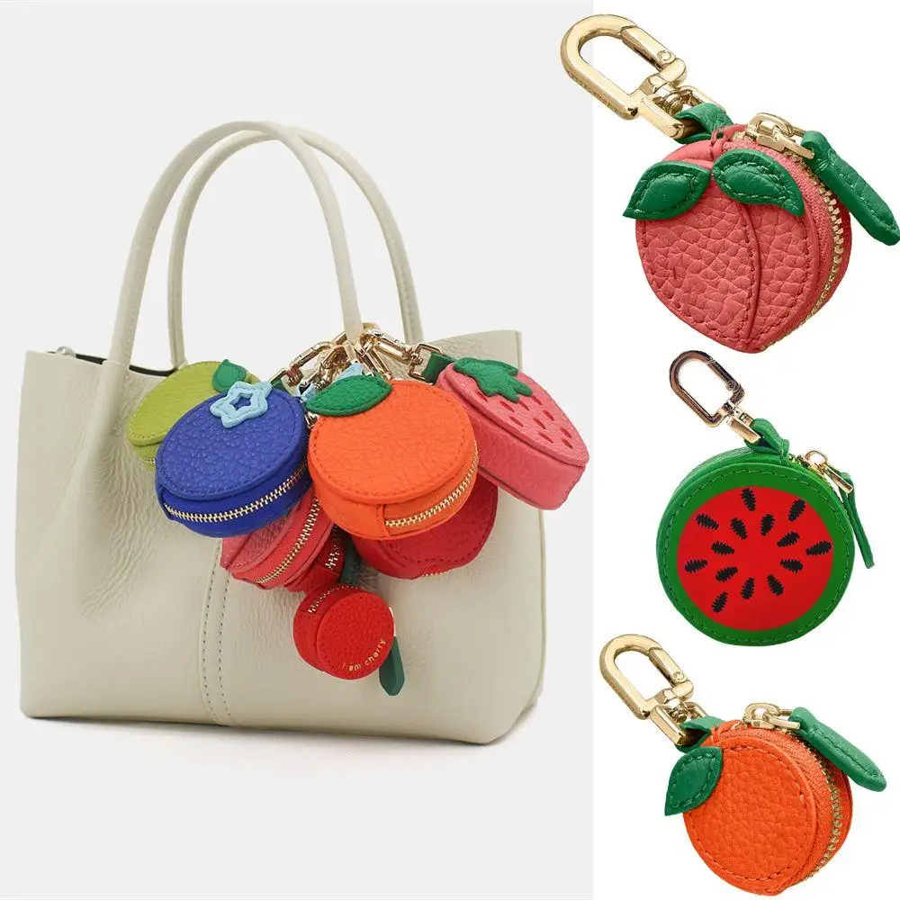 

Девушка висит на шею украшение кулон в форме кивифрута сумка подвески корейский стиль брелок мини-мешочек кошелек Samll портмоне новый