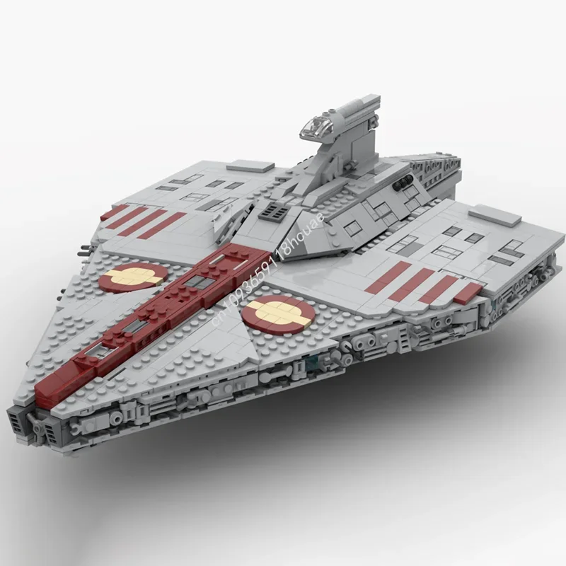 1813 stücke MOC Acclamator Cruiser Star Battle UCSed Modell Gebäude Spielzeug Blöcke Bau DIY Kreative Ziegel Weihnachten Geschenk Kinder