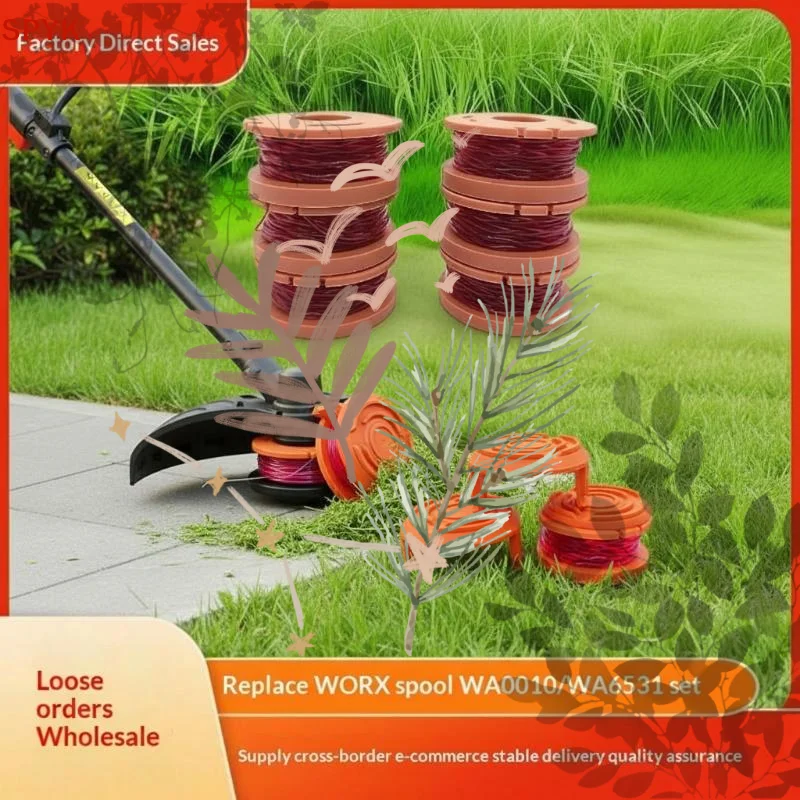 Replacement Trimmer Line Spool Set For WA0010 WA6531 With: Cover High Quality Garden Lawn Weeder